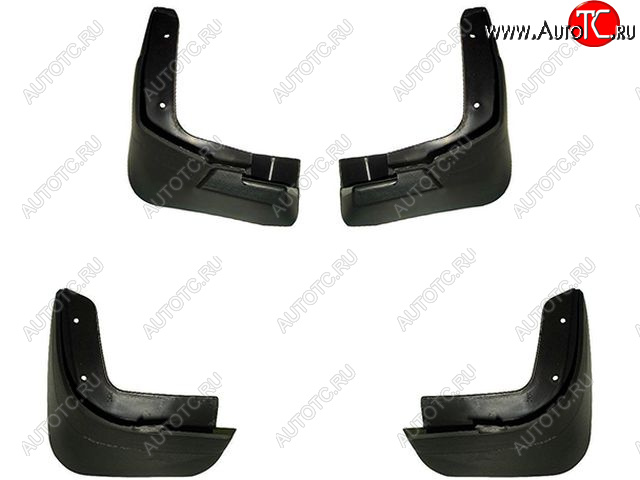 659 р. LANOS (+ПЕРЕДН.) БРЫЗГОВИК ЗАДН КРЫЛА Л+П (КОМПЛЕКТ) (4 шт) (Китай) BODYPARTS dwlan98-580-n  с доставкой в г. Пермь