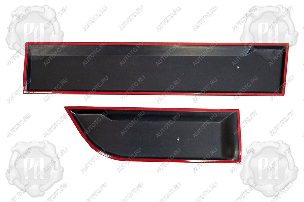 4 859 р. Молдинги на двери Русская Артель Renault Duster HM рестайлинг (2021-2024) (глянец под покраску)  с доставкой в г. Пермь