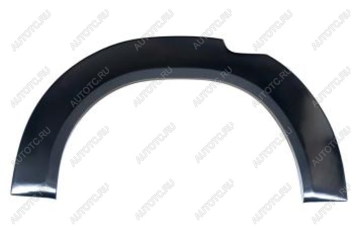 27 549 р. Расширители колесных арок (вынос 50 мм)(Exclusive Black) Русская Артель Toyota Hilux AN120 1-ый рестайлинг (2017-2020) (шагрень)  с доставкой в г. Пермь