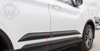 Молдинг двери задний правый Русская Артель Geely Tugella FY11,HPBA4 рестайлинг (2022-2025)