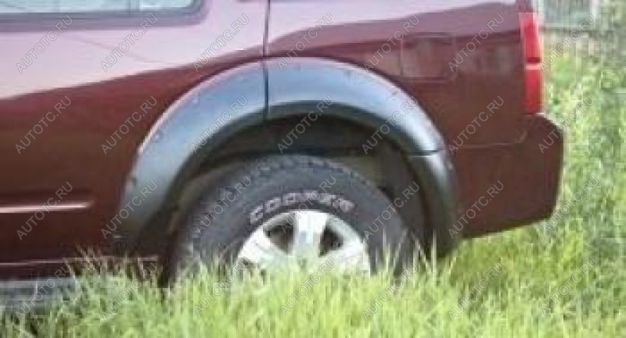 5 399 р. Расширители колесных арок (задний правый) Русская Артель   Nissan Pathfinder  R51 (2004-2007) дорестайлинг (глянец под покраску)  с доставкой в г. Пермь