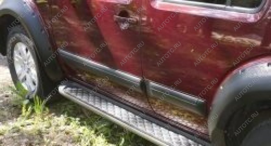 769 р. Молдинг на двери задний правый узкий Русская Артель Nissan Pathfinder R51 дорестайлинг (2004-2007) (глянец под покраску)  с доставкой в г. Пермь