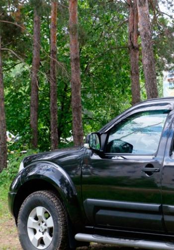 2 999 р. Молдинг двери передний левый широкий Русская Артель  Nissan Pathfinder  R51 (2009-2014) рестайлинг (шагрень)  с доставкой в г. Пермь. Увеличить фотографию 2