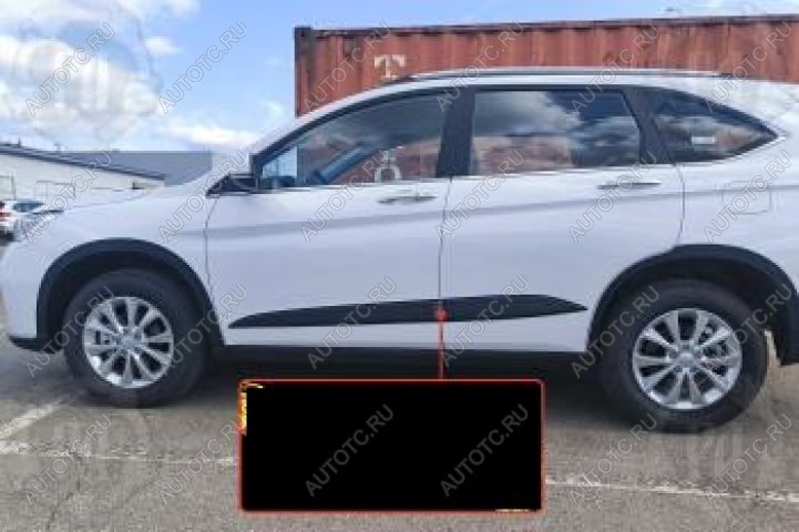 1 179 р. Молдинг двери передний правый Русская Артель Toyota Camry XV70 дорестайлинг (2017-2021) (глянец под покраску)  с доставкой в г. Пермь