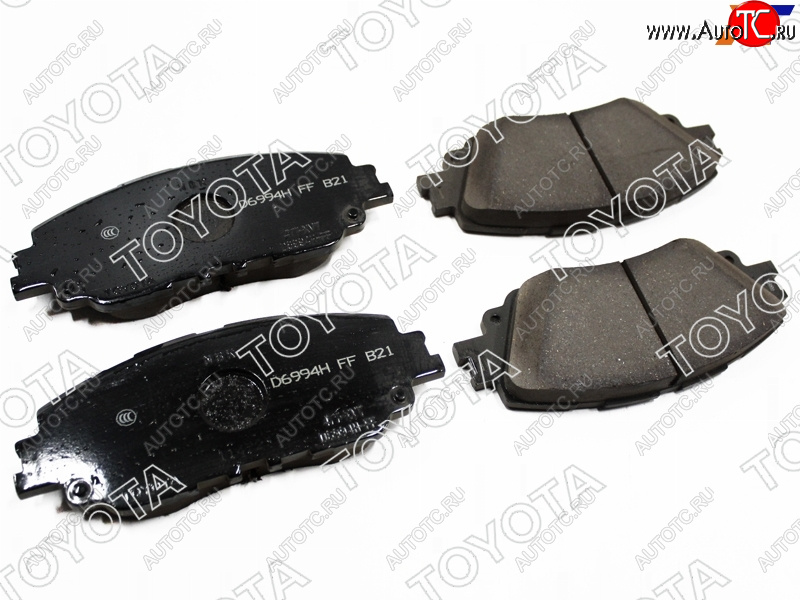 7 899 р. Колодки тормозные передние FR-FL SAT Toyota Camry XV70 дорестайлинг (2017-2021)  с доставкой в г. Пермь