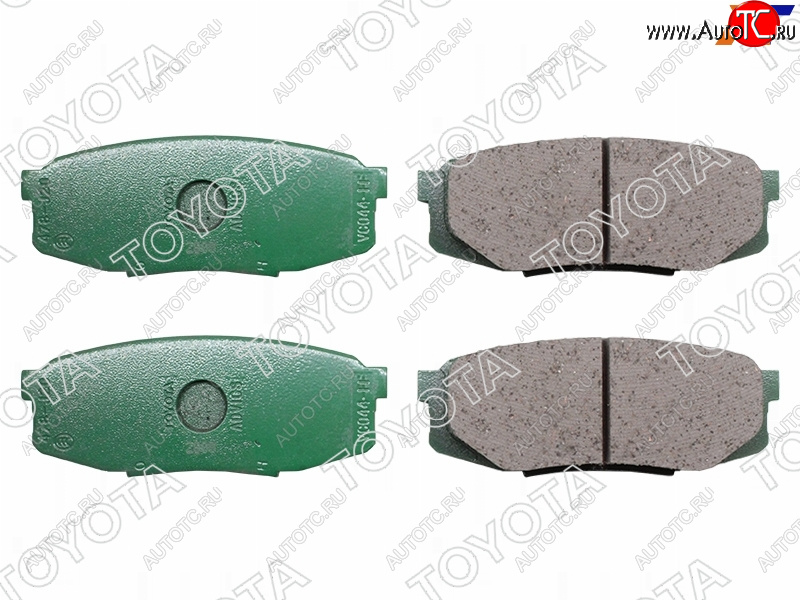 7 249 р. Колодки тормозные LH-RH SAT      Toyota Tundra XK50 2-ой рестайлинг (2013-2022)  с доставкой в г. Пермь