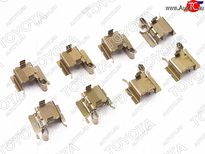 3 099 р. Комплект монтажный задних тормозных колодок TOYOTA CAMRY #70C-HRRAV 4 18-LEXUS ES### 18- TOYOTA 04948-33060  с доставкой в г. Пермь