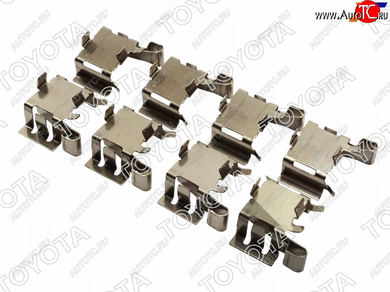 3 899 р. Комплект монтажный передних тормозных колодок TOYOTA CAMRY #70C-HRRAV 4 18-LEXUS ES### 18- TOYOTA 04947-33281  с доставкой в г. Пермь