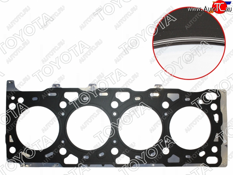 4 999 р. Прокладка ГБЦ TOYOTA HiluxFortuner 1-2GDFTV 15- TOYOTA 11115-0E020-A0  с доставкой в г. Пермь