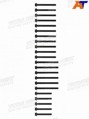 2 899 р. Комплект болтов  ГБЦ MBSSANGYONG  E(W210)G(W461W463)SPRINTER KORANDO OM662 VICTOR REINZ 14-32031-02  с доставкой в г. Пермь. Увеличить фотографию 1