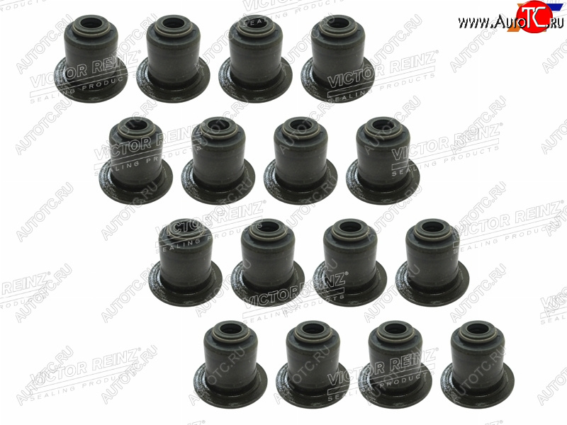 759 р. Комплект маслосъёмных колпачков KIA BONGO 12-HYUNDAI STAREXH1 11- (16 шт) VICTOR REINZ 12-53499-01  с доставкой в г. Пермь