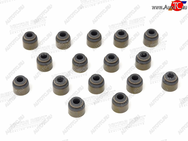 359 р. Комплетк маслосъёмных колпачков KIA RIO 00-05 1,5 (16 шт) VICTOR REINZ 12-53489-01  с доставкой в г. Пермь