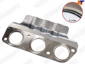 1 679 р. Прокладка выпускного коллектора MITSUBISHI OUTLANDERPAJEROMONTERO SPORT 6B31 3.0 V6 09- RH MITSUBISHI 1555A294  с доставкой в г. Пермь. Увеличить фотографию 1