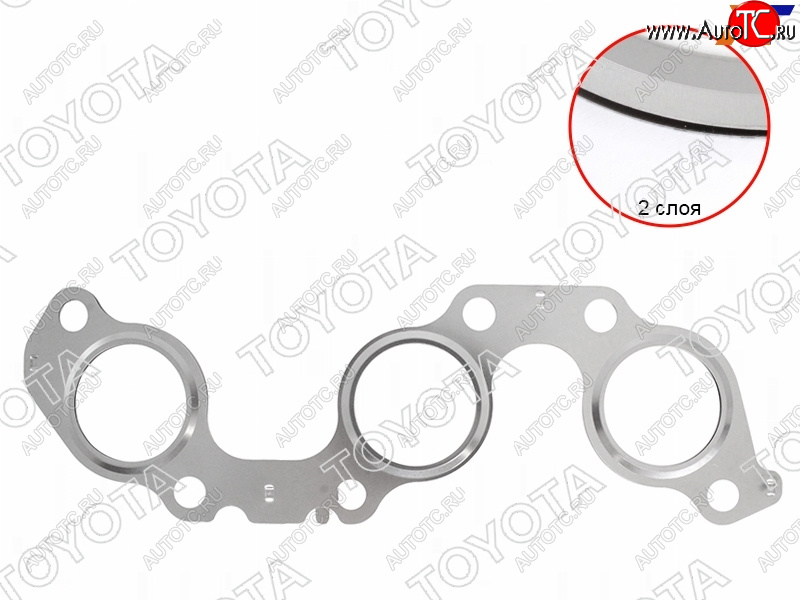 1 179 р. Прокладка выпускного коллектора TOYOTA HARRIER,KLUGER 1,3MZFE 03- TOYOTA 17173-20030  с доставкой в г. Пермь