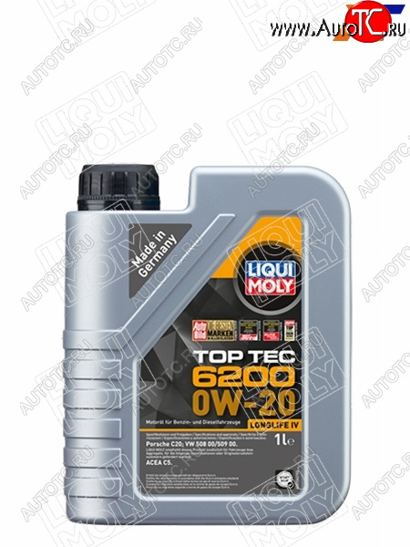 2 699 р. Масло моторное LIQUI MOLY Top Tec 6200 0W-20 C5 1л LIQUI MOLY 20787  с доставкой в г. Пермь