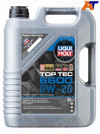 10 699 р. Масло моторное LIQUI MOLY Top Tec 6600 0W-20 SPC5C6 GF-6A 5л LIQUI MOLY 21411  с доставкой в г. Пермь. Увеличить фотографию 1