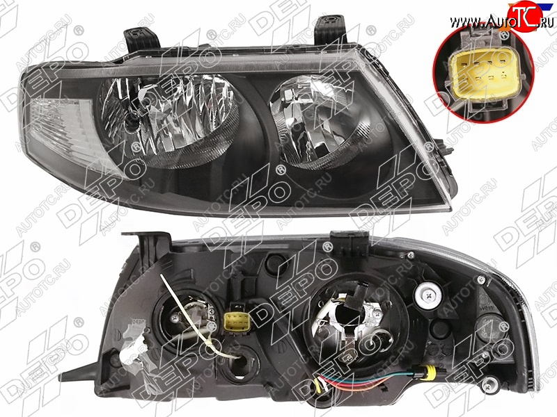8 999 р. Фара Nissan Almera Classic 06-12 (Справа) DEPO 215-11B7R-LEMN2  с доставкой в г. Пермь