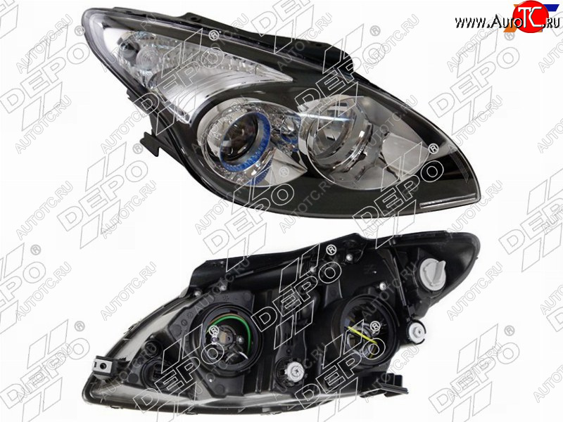 15 699 р. Фара Hyundai i30 07-12 (Спереди Справа) DEPO 221-1154R-LDEM2  с доставкой в г. Пермь