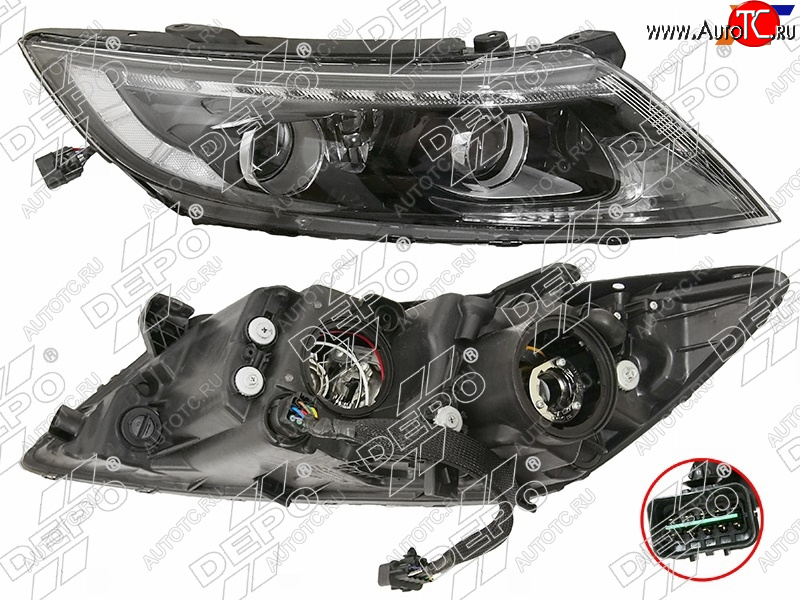 32 549 р. Фара Kia Optima 13-16 (Справа) DEPO 223-1155R-LEMN2  с доставкой в г. Пермь