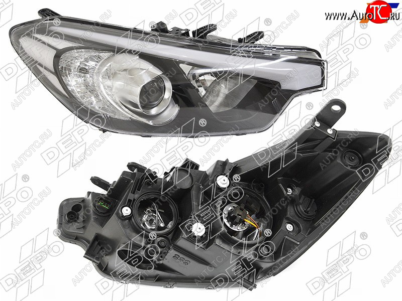 17 499 р. Фара Kia Cerato 13-20  Cerato Koup 13-14 (Спереди Справа) DEPO 223-1153R-LDEM2  с доставкой в г. Пермь