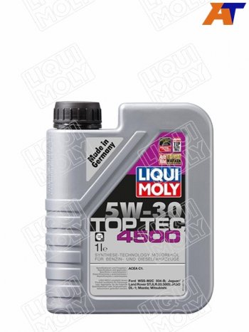 2 199 р. Масло моторное LIQUI MOLY Top Tec 4500 5W-30 C1DL-1 1л LIQUI MOLY 2317  с доставкой в г. Пермь. Увеличить фотографию 1