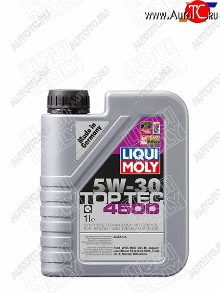 2 199 р. Масло моторное LIQUI MOLY Top Tec 4500 5W-30 C1DL-1 1л LIQUI MOLY 2317  с доставкой в г. Пермь