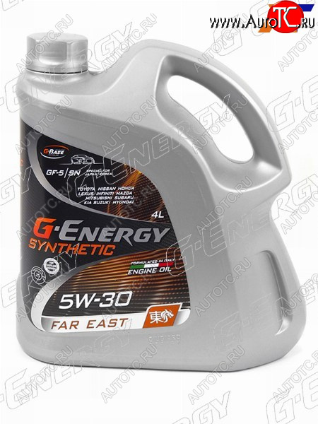 3 479 р. Масло моторное синтетическое G-Energy Synthetic Far East 5W-30 SN, GF-5 4л G-ENERGY 253142415  с доставкой в г. Пермь