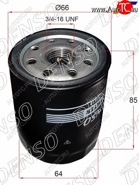 469 р. Фильтр масляный TOYOTA #AZF#,#GE,#GTE 90- DENSO 260340-0510  с доставкой в г. Пермь