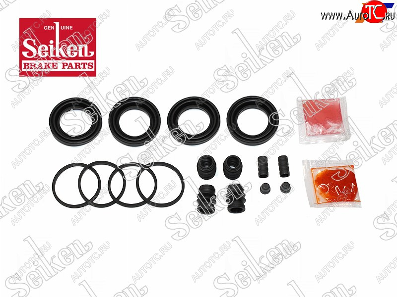 3 399 р. Ремкомплект суппорта перед ( 2 суппорта) SEIKEN Nissan Navara 2 D40 дорестайлинг (2004-2010)  с доставкой в г. Пермь
