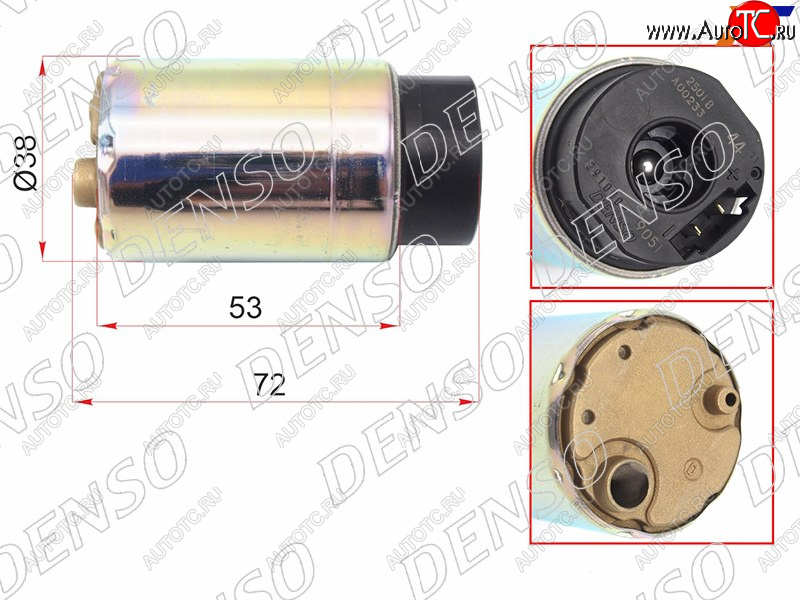 9 749 р. Топливный насос TOYOTA HIACEREGIUS TRH2## 1,2TRFE 04-12                                             DENSO 291000-9051  с доставкой в г. Пермь