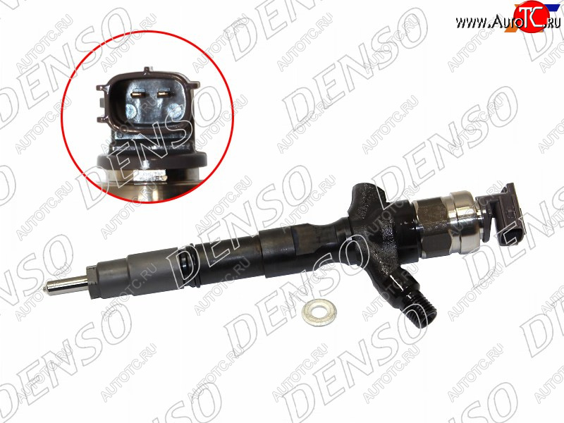50 799 р. Форсунка топливная TOYOTA LAND CRUISER PRADO 1KDFTV 09- STD (EURO4) DENSO 295050-0460  с доставкой в г. Пермь