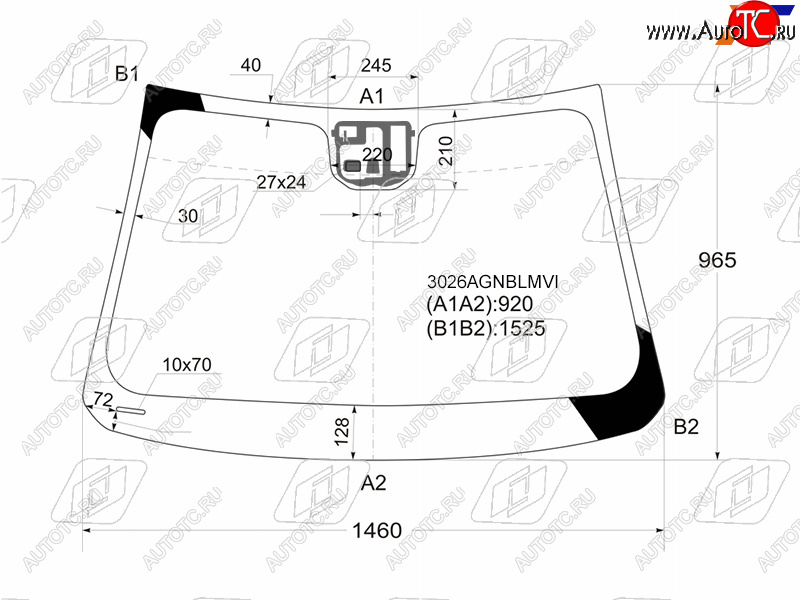 6 999 р. Стекло лобовое (Датчик дождя) Chevrolet Cruze 09-15  Daewoo Lacetti 08-11 FUYAO 3026AGNBLMVI  с доставкой в г. Пермь