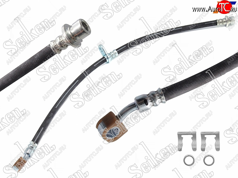 1 239 р. Шланг тормозной передний RH SEIKEN  Honda Civic  FD (2005-2011) седан дорестайлинг, седан рестайлинг  с доставкой в г. Пермь