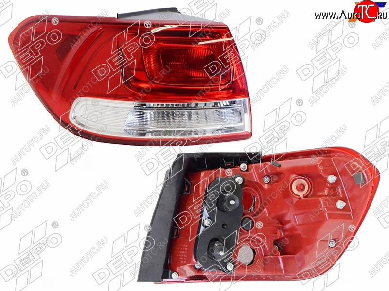 15 499 р. Фонарь задний Kia Sorento 14-18 (Слева) DEPO 323-1954L-UE  с доставкой в г. Пермь