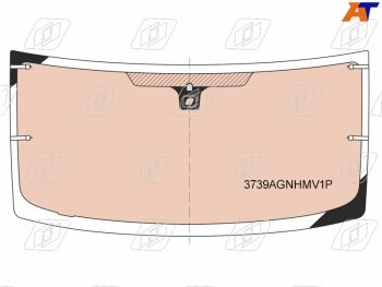 Стекло лобовое (Обогрев полный Датчик дождя Молдинг) Ford Transit 00-14 FUYAO 3739AGNHMV1P