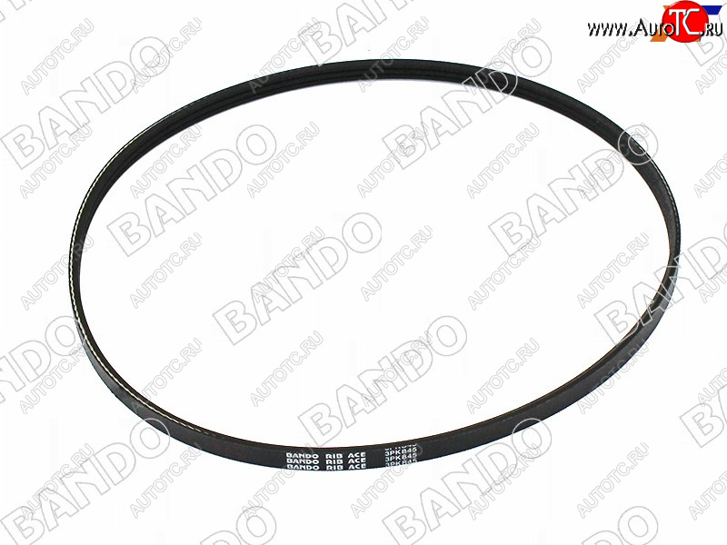 459 р. Ремень поликлиновой TOYOTA 2С CM5#CR2#CR3# NISSAN RB20DERB25DE C3334C35 (PS) BANDO 3PK845  с доставкой в г. Пермь