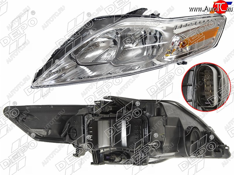 18 649 р. Фара FORD MONDEO 07-14 LH с электрокорректором                                                       DEPO 431-1179LMLD-EM  с доставкой в г. Пермь