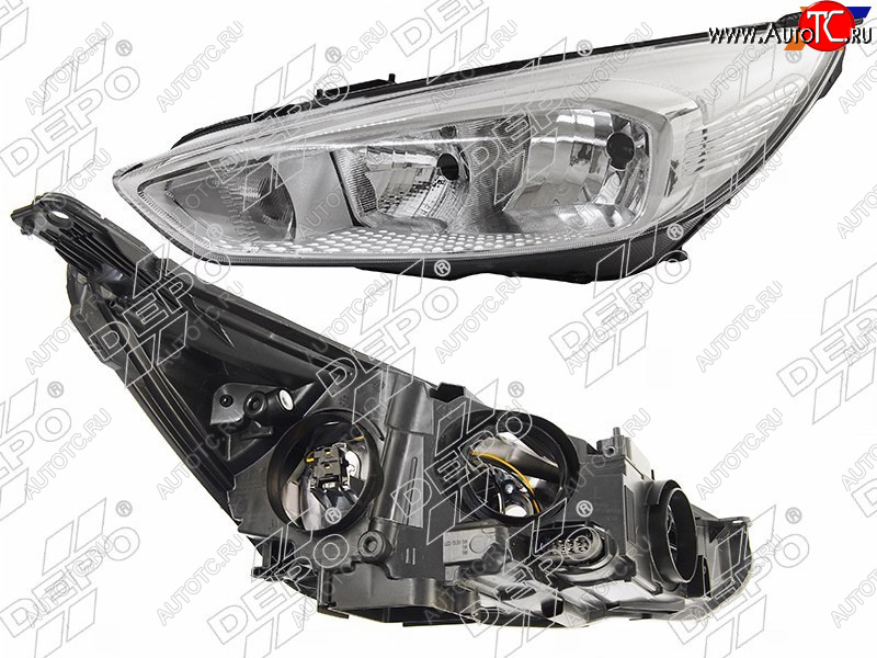 12 949 р. Фара Ford Focus 14-19 (Слева) DEPO 431-11C9LMLEMD1  с доставкой в г. Пермь