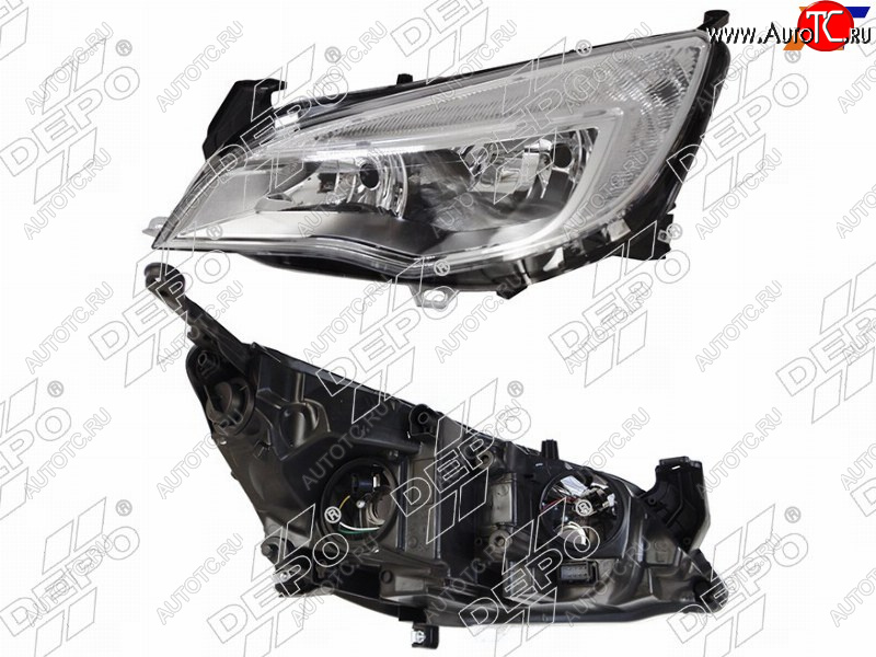 17 499 р. Фара Opel Astra 09-15 (Спереди Слева) DEPO 442-1161LMLDEM1  с доставкой в г. Пермь