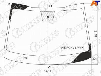 Стекло лобовое Kia Ceed 18-21 XYG 4457AGNV LFW/X