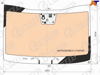 Стекло лобовое (Обогрев полный Датчик дождя Молдинг) Kia Ceed 18-21  Xceed 19- XYG 4457AGNHMOV LFW/W/X
