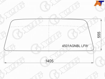 Стекло лобовое LADA 4x4 2131 NIVA LEGEND 21-  2329 NIVA Pickup 95-06  4x4 2121 NIVA 77-  4x4 2131 XYG 4501AGNBL LFW