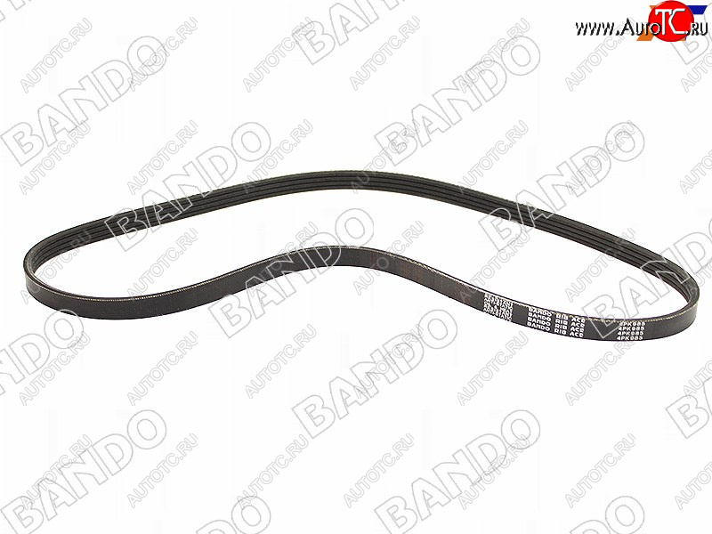 769 р. Ремень поликлиновой MITSUBISHI 4G61G63B4G63T GALANT 86-90RVR 91-96MAZDA B3B5B6 FAMILIA 85-94 BANDO 4PK985  с доставкой в г. Пермь