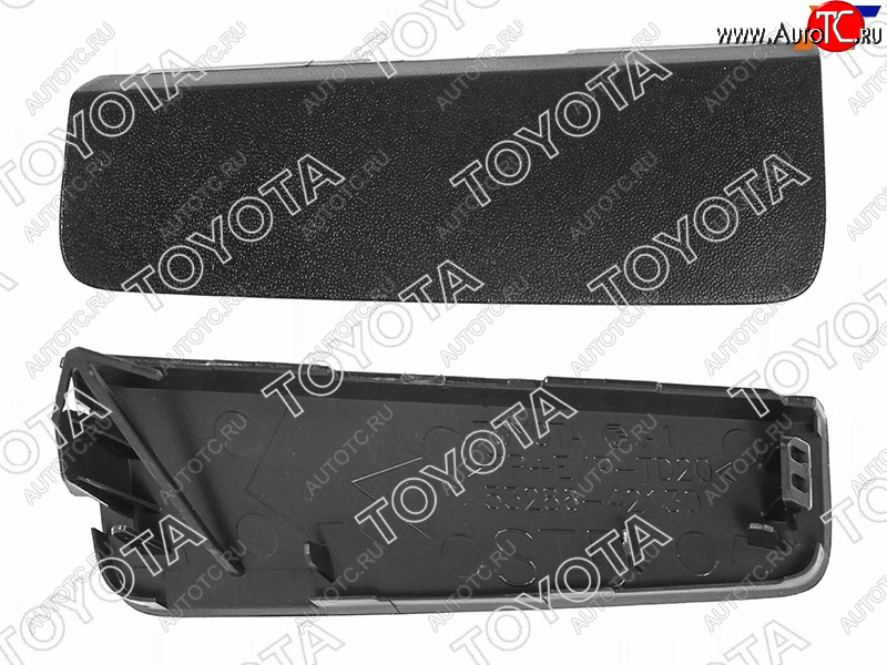659 р. Заглушка под крюк передняя LH SAT Toyota RAV4 XA50 5 дв. дорестайлинг (2018-2025)  с доставкой в г. Пермь