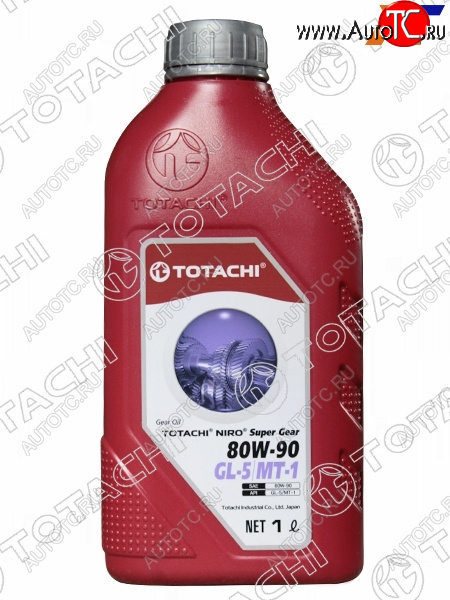 629 р. Масло трансмиссионное минеральное TOTACHI NIRO Super Gear GL-5MT-1 80W-90 1л TOTACHI 60901  с доставкой в г. Пермь
