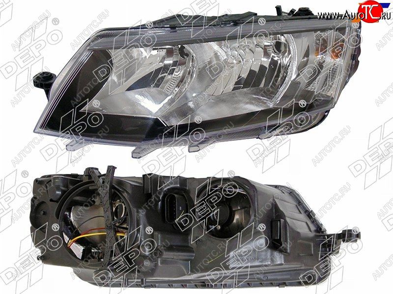 12 199 р. Фара SKODA OCTAVIA 13-16 LH с электрокорректором DEPO 665-1126LMLDEM2  с доставкой в г. Пермь