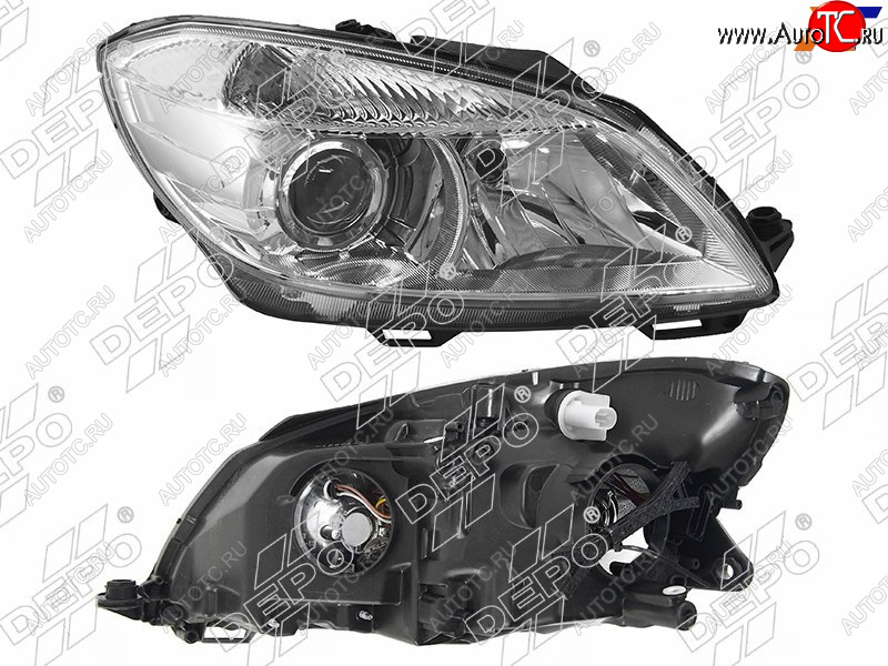 12 599 р. Фара Skoda Fabia 10-15  Roomster 06-15 (Спереди Справа) DEPO 665-1121RMLD-EM  с доставкой в г. Пермь