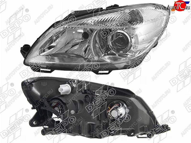 12 599 р. Фара Skoda Fabia 10-15  Roomster 06-15 (Спереди Слева) DEPO 665-1121LMLD-EM  с доставкой в г. Пермь