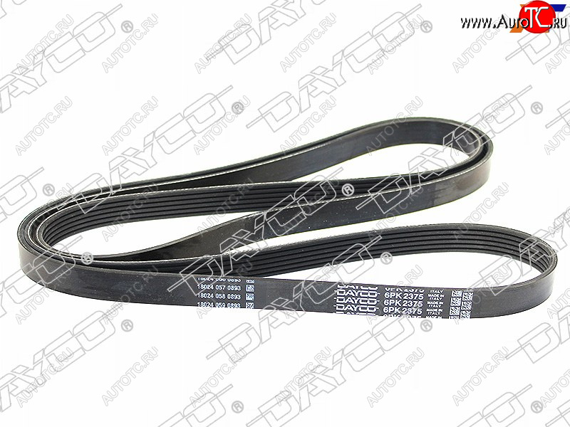 1 639 р. Ремень поликлиновой  MERCEDES E-CLASS W210211 96-09C-CLASS W202203204 97-CL203 02-11C207208J DAYCO 6PK2375  с доставкой в г. Пермь