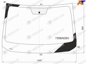Стекло лобовое RENAULT DUSTER 21- SISECAM 7306AGSV